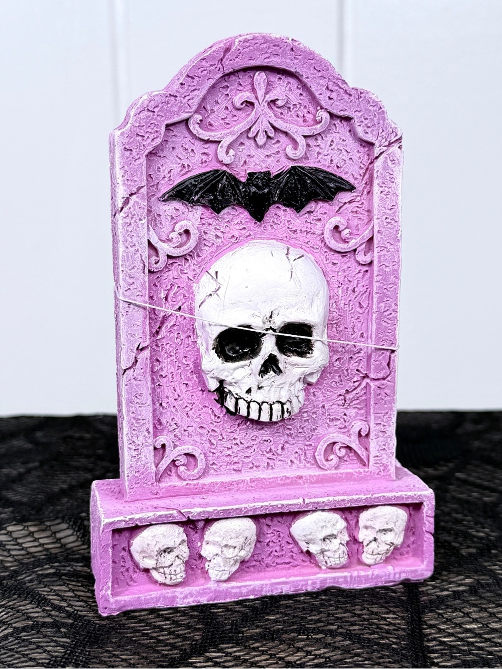 NEW Old Time Pottery Halloween Tombstone Decor